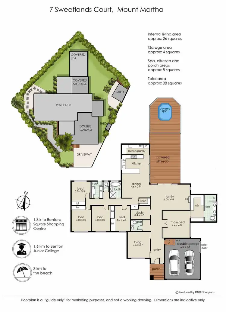 Floorplan of Homely house listing, 7 Sweetlands Court, Mount Martha VIC 3934
