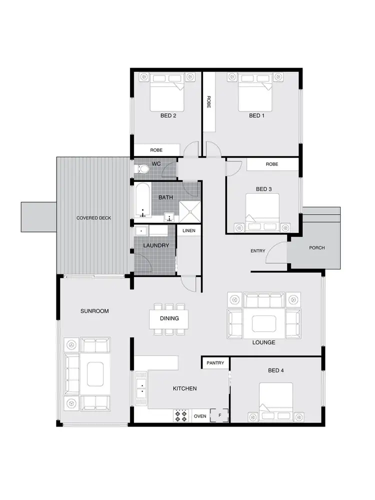 Floorplan of Homely house listing, 7 Wassell Place, Macgregor ACT 2615