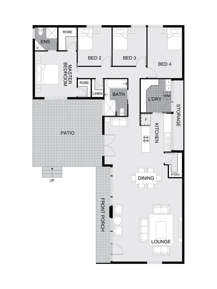 Floorplan of Homely house listing, 227 Osburn Drive, Macgregor ACT 2615