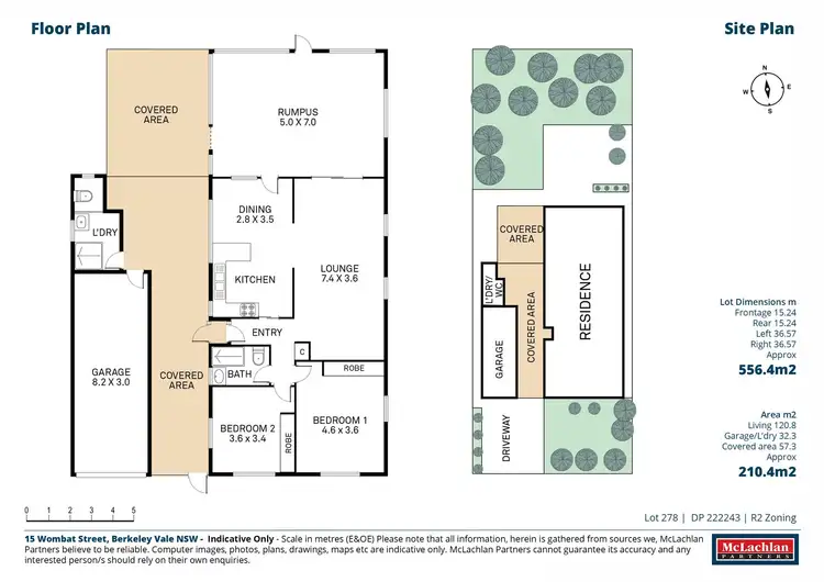 Floorplan of Homely house listing, 15 Wombat Street, Berkeley Vale NSW 2261