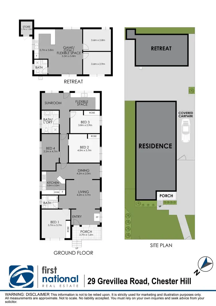 Floorplan of Homely house listing, 29 Grevillea Road, Chester Hill NSW 2162