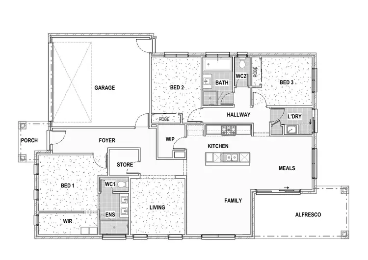Floorplan of Homely land listing, 22 Lakepark Boulevard, Mildura VIC 3500