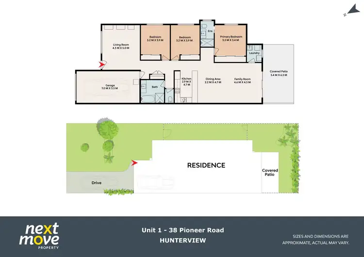 Floorplan of Homely house listing, 1/38 Pioneer Road, Singleton NSW 2330