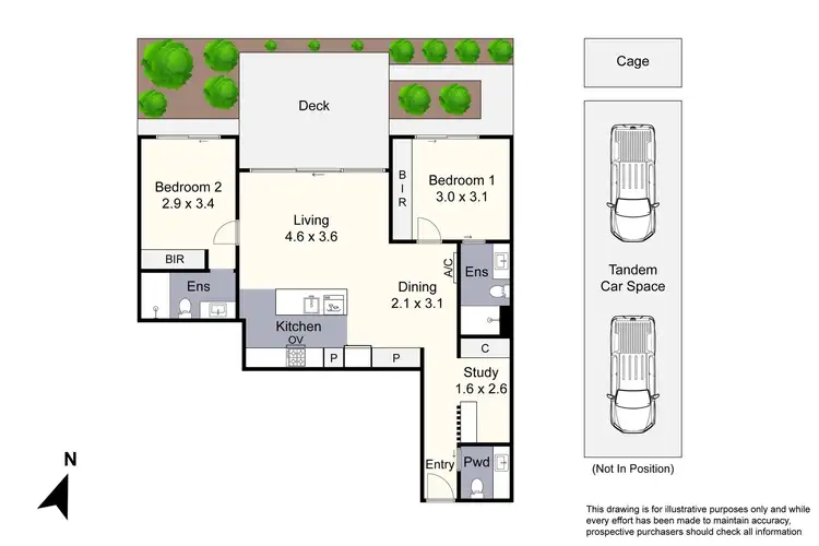 Floorplan of Homely apartment listing, G08/8 Clydebank Road, Edithvale VIC 3196