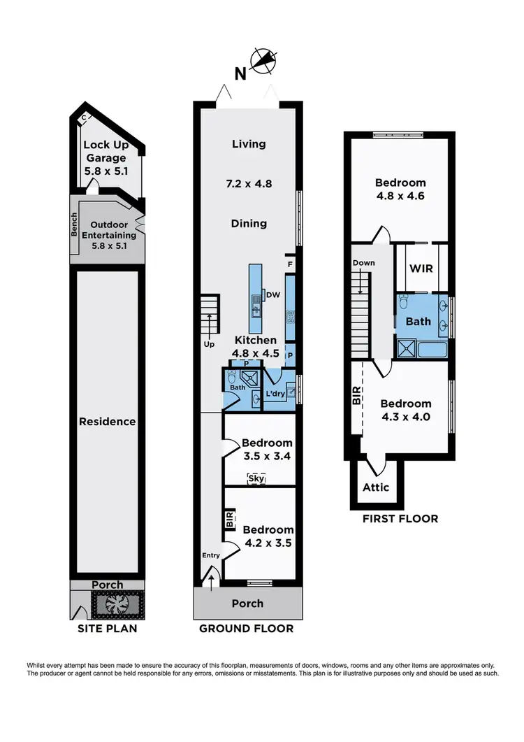 Floorplan of Homely house listing, 440 Abbotsford Street, North Melbourne VIC 3051