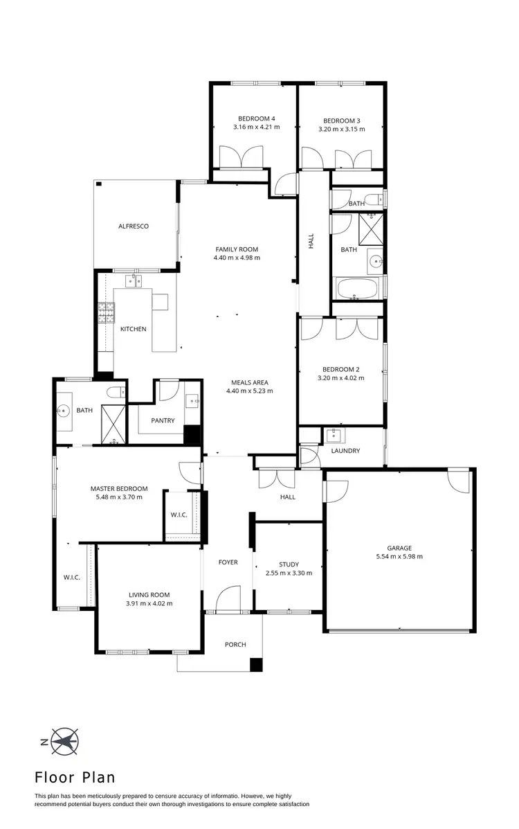Floorplan of Homely house listing, 15 Gordon Crescent, Romsey VIC 3434