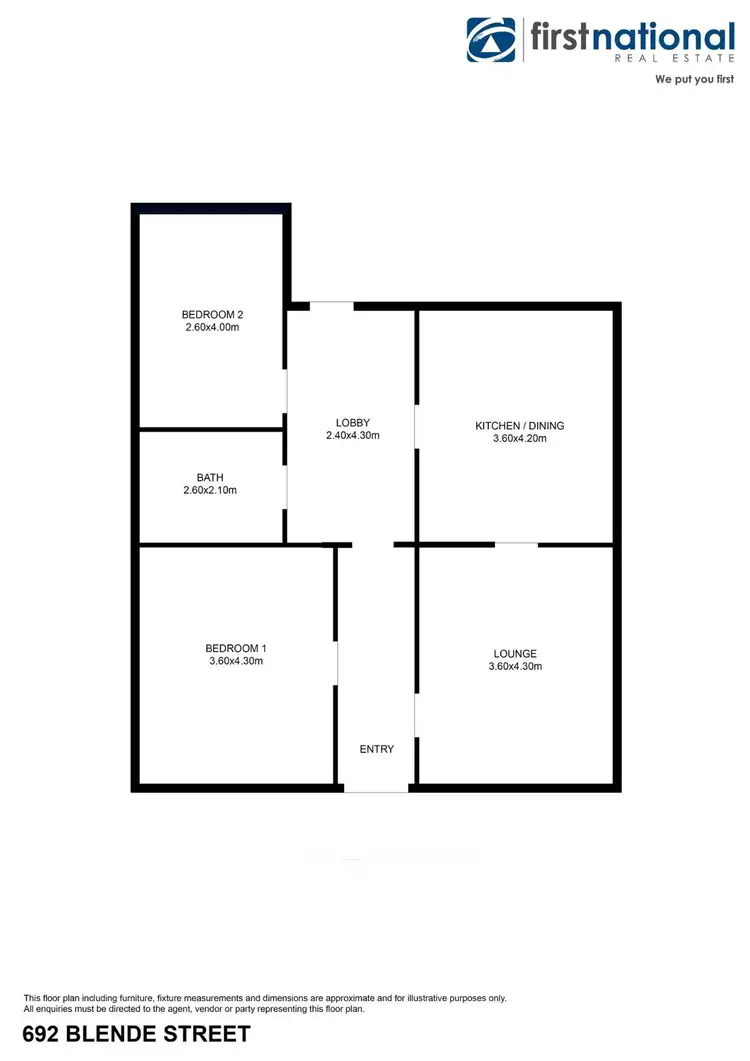 Floorplan of Homely house listing, 692 Blende Street, Broken Hill NSW 2880