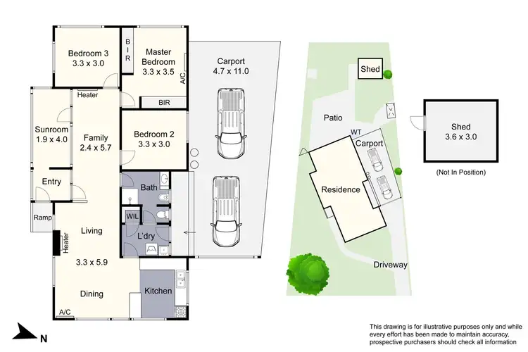 Floorplan of Homely house listing, 2 Phillip Avenue, Springvale VIC 3171