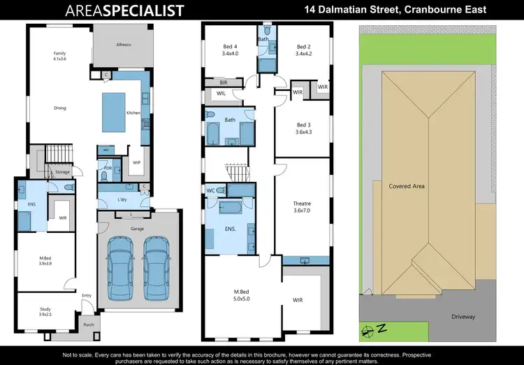 Floorplan of Homely house listing, 14 Dalmatian Street, Cranbourne East VIC 3977