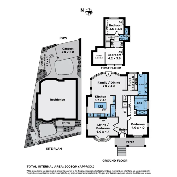 Floorplan of Homely house listing, 11 Park Crescent, Moonee Ponds VIC 3039
