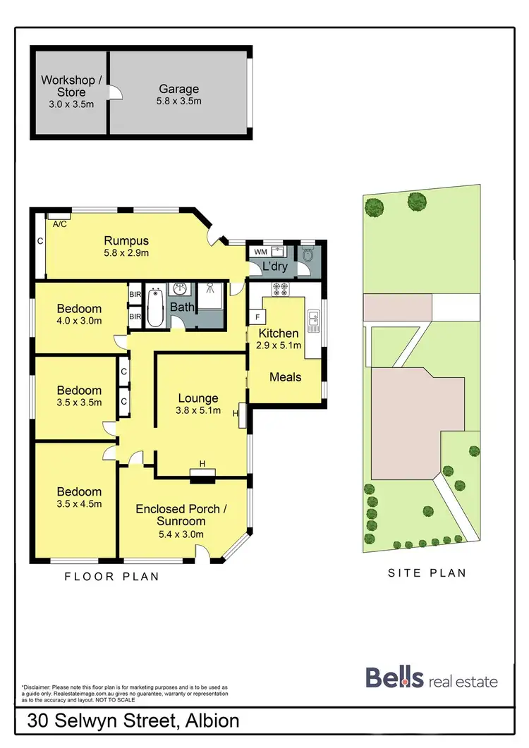 Floorplan of Homely house listing, 30 Selwyn Street, Albion VIC 3020