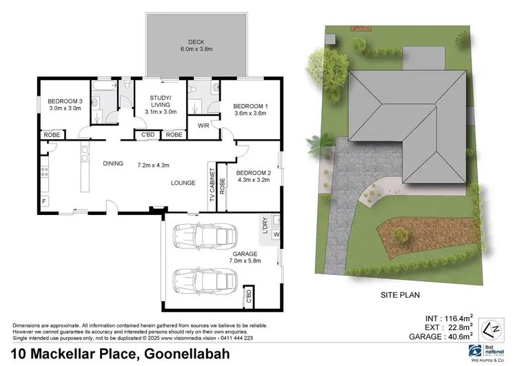 Floorplan of Homely house listing, 10 Mackellar Place, Goonellabah NSW 2480