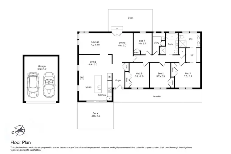 Floorplan of Homely house listing, 38 Ashbourne Road, Woodend VIC 3442