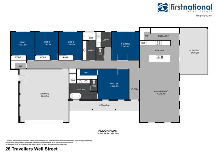 Floorplan of Homely house listing, 26 Travellers Well Street, Broadwater WA 6280
