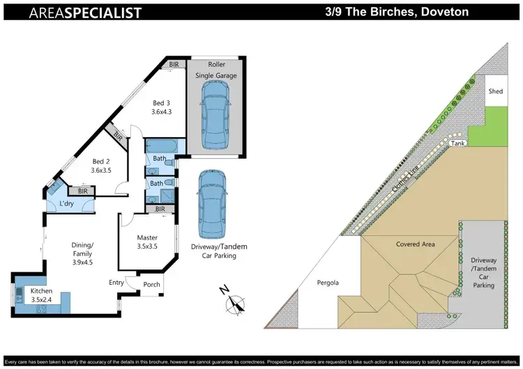 Floorplan of Homely house listing, 3/9 The Birches, Doveton VIC 3177