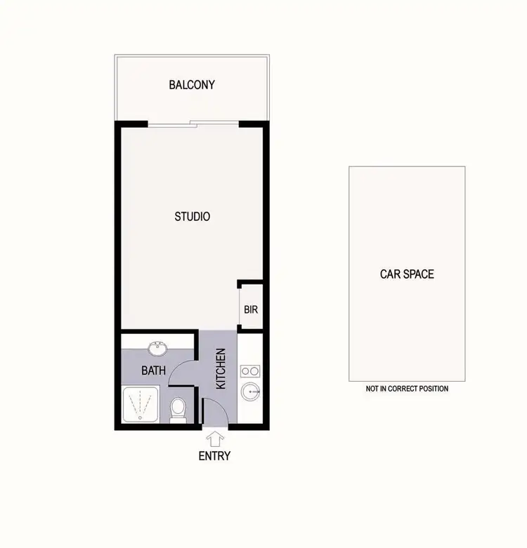 Floorplan of Homely apartment listing, 28/1-5 Grantham St, Brunswick West VIC 3055