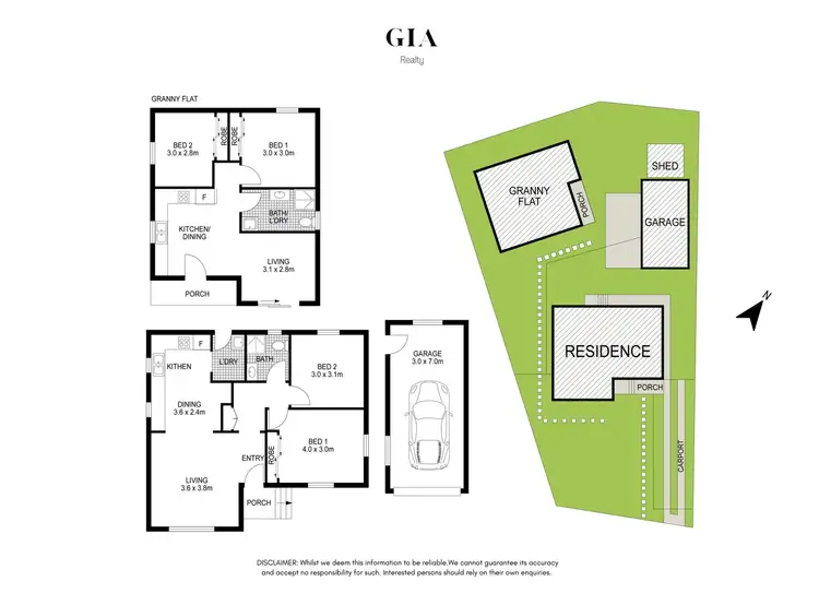 Floorplan of Homely house listing, 17 & 17A Antill Road, Mount Pritchard NSW 2170