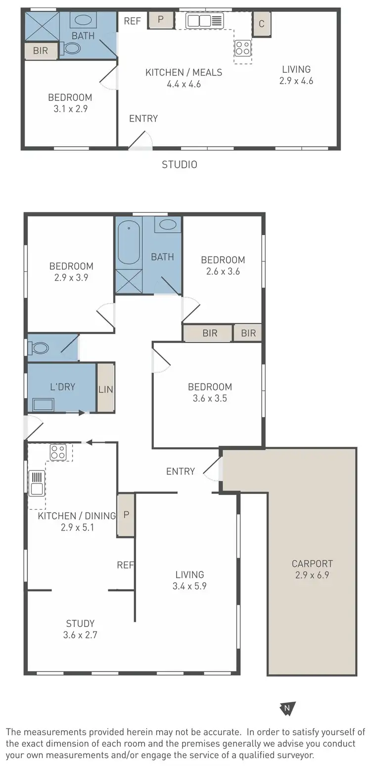 Floorplan of Homely house listing, 10 Mount Eagle Way, Wyndham Vale VIC 3024