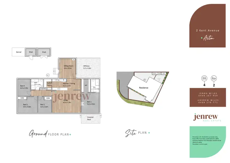 Floorplan of Homely house listing, 2 Kent Avenue, Acton TAS 7320