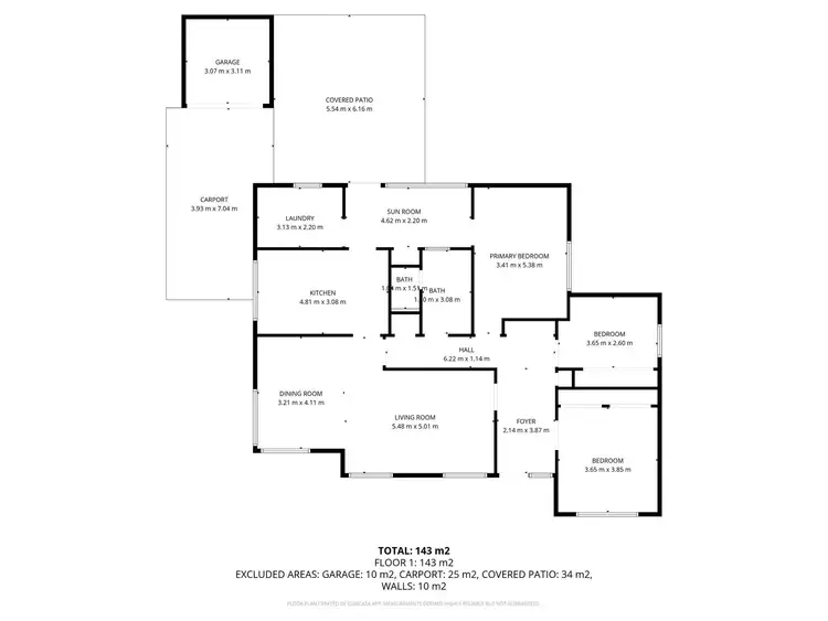 Floorplan of Homely house listing, 8 Centenary Avenue, Horsham VIC 3400
