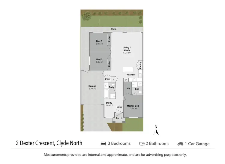 Floorplan of Homely house listing, 2 Dexter Crescent, Clyde North VIC 3978