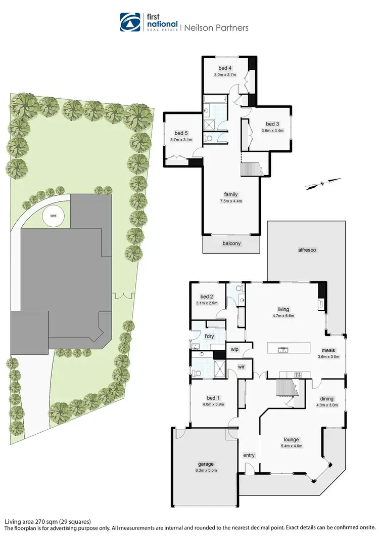 Floorplan of Homely house listing, 23 Coachwood Crescent, Narre Warren VIC 3805