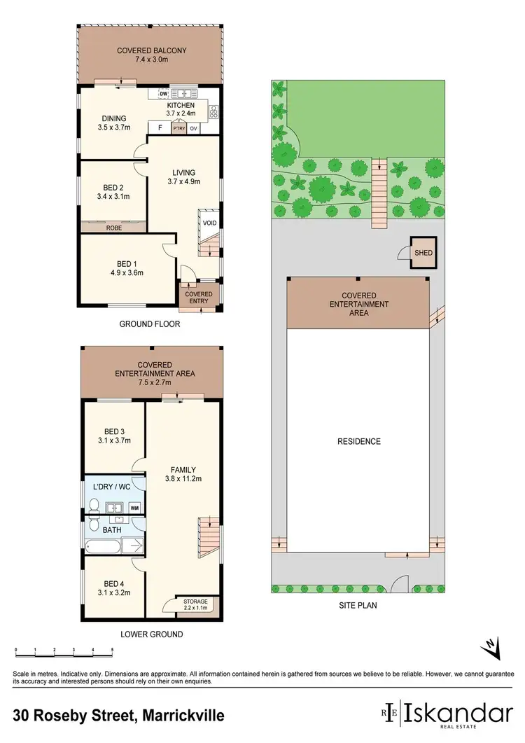 Floorplan of Homely house listing, 30 Roseby Street, Marrickville NSW 2204