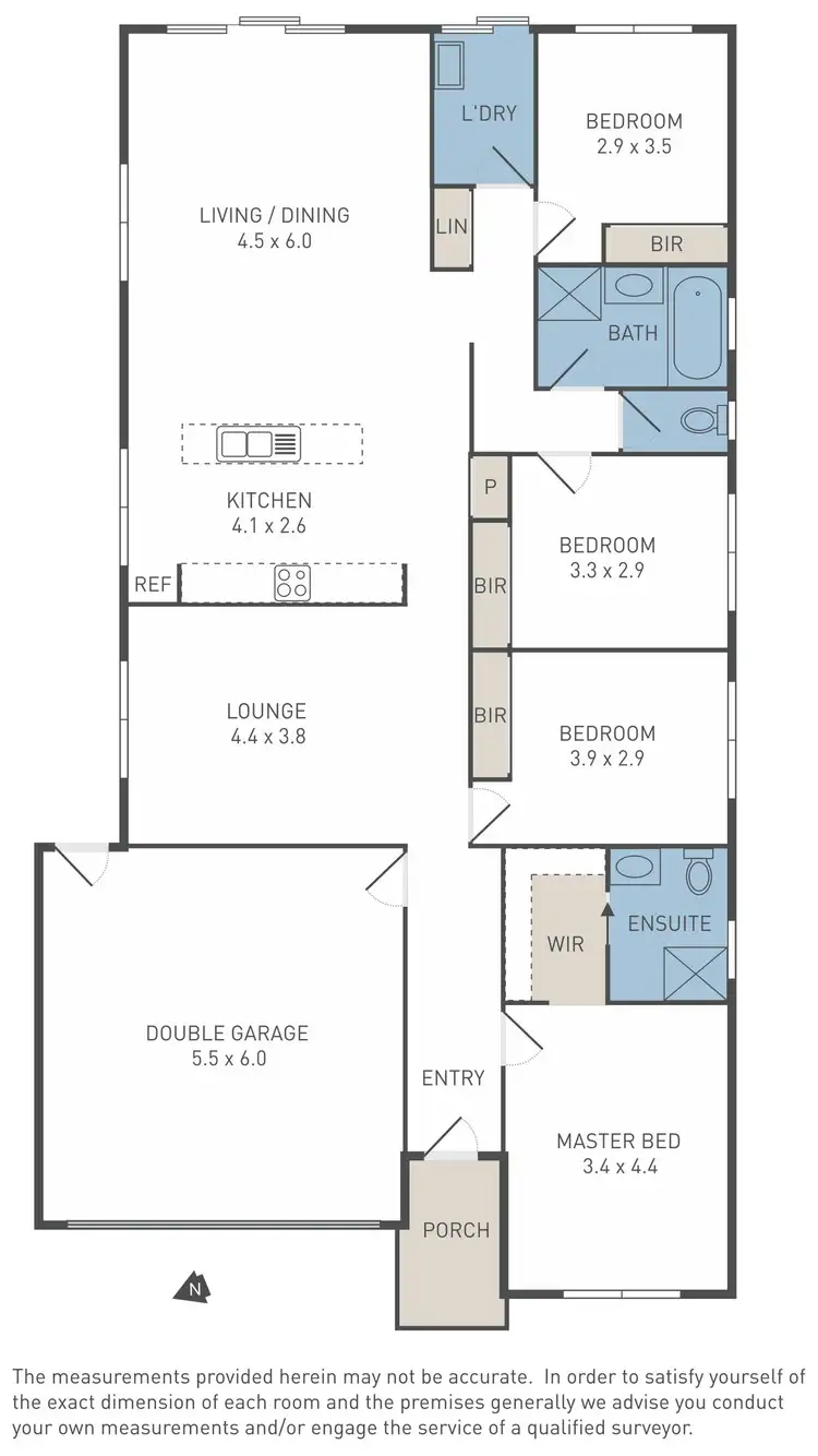 Floorplan of Homely house listing, 6 Perrin Circuit, Tarneit VIC 3029