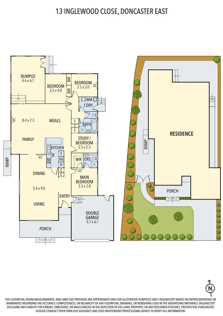 Floorplan of Homely house listing, 13 Inglewood Close, Doncaster East VIC 3109