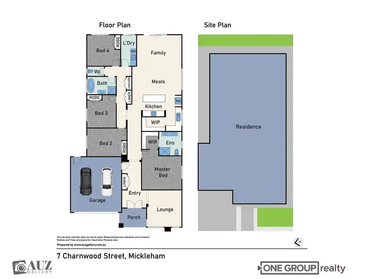 Floorplan of Homely house listing, 7 Charnwood Street, Mickleham VIC 3064