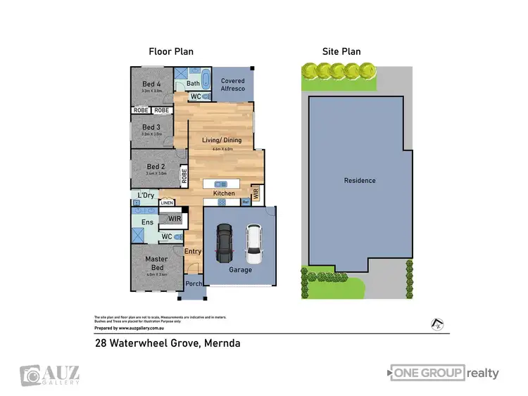 Floorplan of Homely house listing, 28 Waterwheel Grove, Mernda VIC 3754