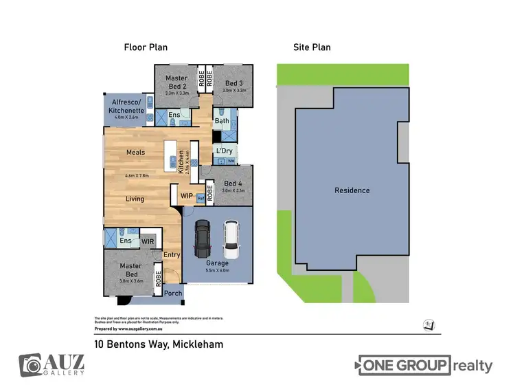 Floorplan of Homely house listing, 10 Bentons Way, Mickleham VIC 3064