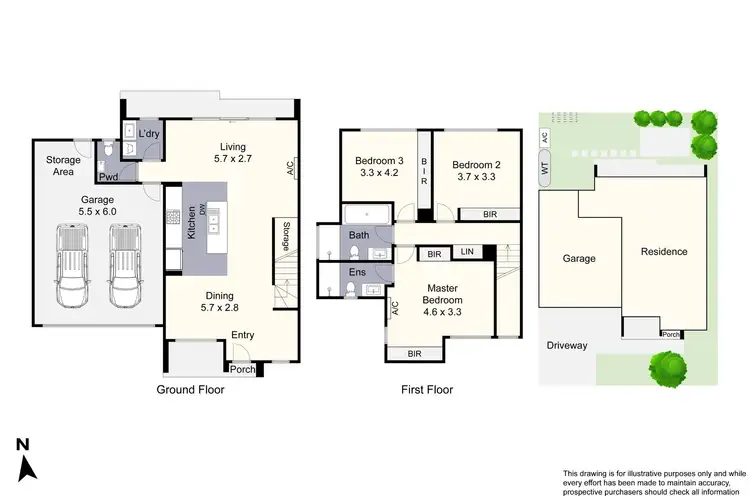 Floorplan of Homely house listing, 16 Quarter Circuit, Springvale VIC 3171