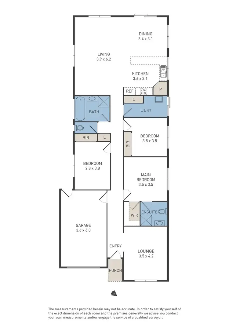 Floorplan of Homely unit listing, 2/17 Eleanor Drive, Hoppers Crossing VIC 3029