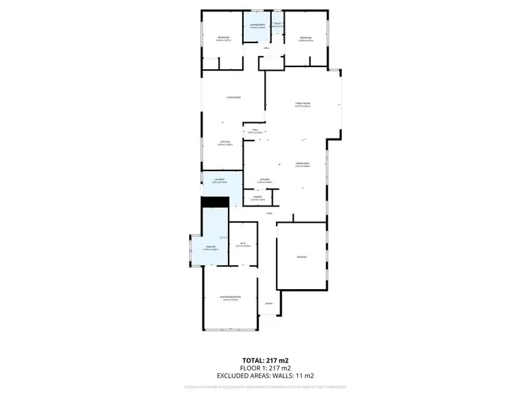 Floorplan of Homely house listing, 6 Corymbia Close, Copley WA 6562