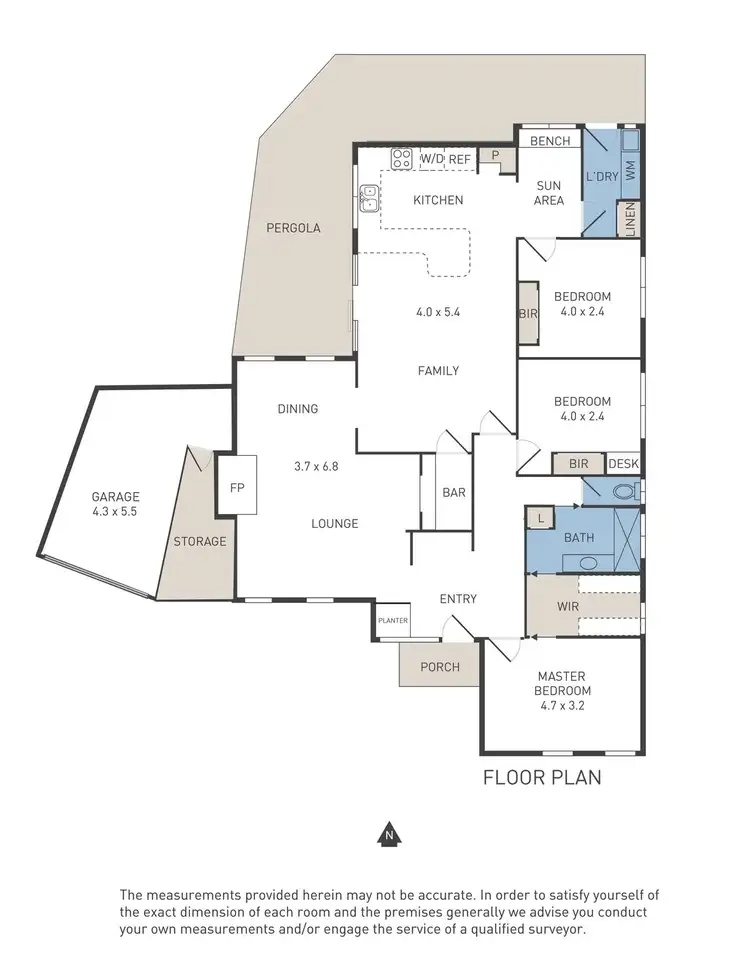 Floorplan of Homely house listing, 9 Hafey Crescent, Hoppers Crossing VIC 3029
