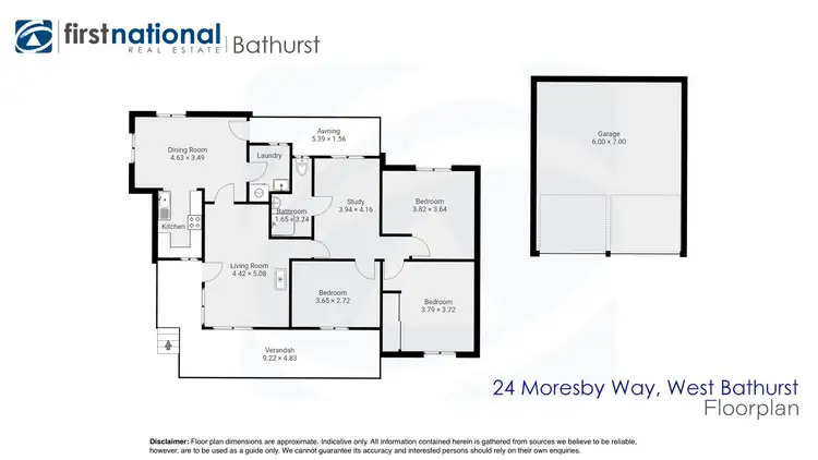 Floorplan of Homely house listing, 24 Moresby Way, West Bathurst NSW 2795