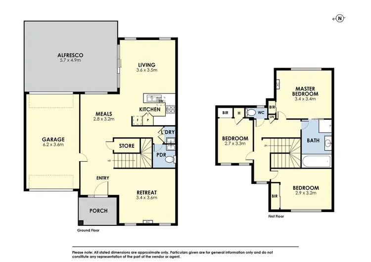 Floorplan of Homely townhouse listing, 30 Tintern Loop, Hillside VIC 3037