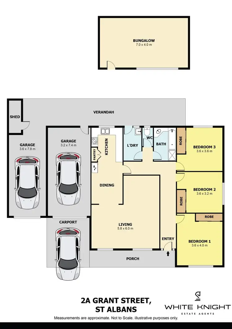 Floorplan of Homely house listing, 2A GRANT STREET, St Albans VIC 3021