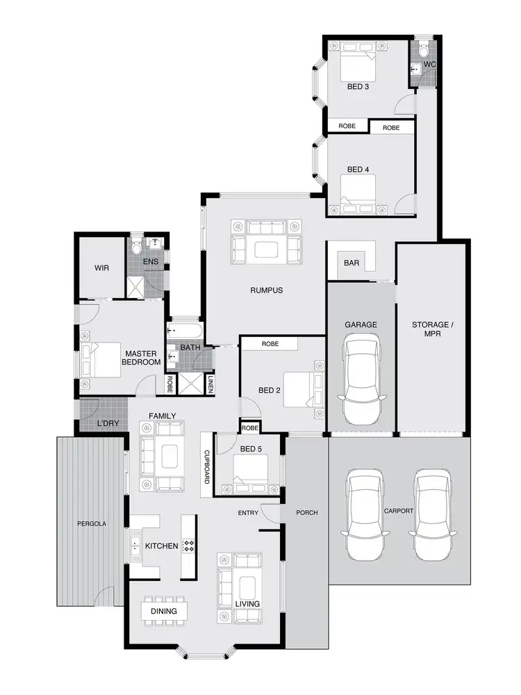 Floorplan of Homely house listing, 30 May Maxwell Crescent, Gilmore ACT 2905
