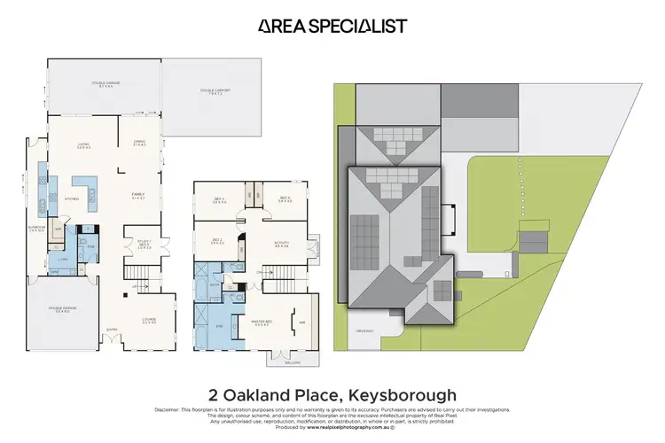 Floorplan of Homely house listing, 2 Oakland Place, Keysborough VIC 3173