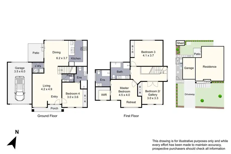 Floorplan of Homely townhouse listing, Address available on request