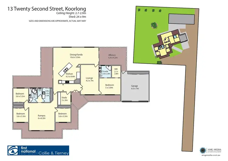 Floorplan of Homely house listing, 13 Twenty Second Street, Koorlong VIC 3501