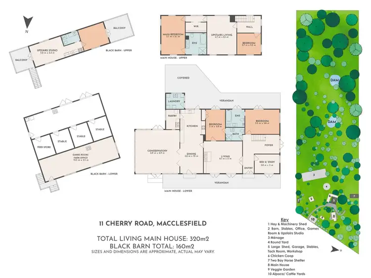Floorplan of Homely house listing, 11 Cherry Road, Macclesfield VIC 3782
