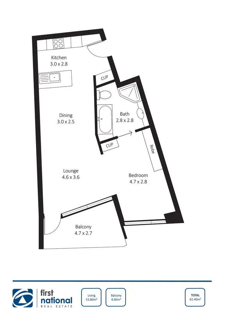 Floorplan of Homely apartment listing, 3/11 Heritage Drive, Wallaroo SA 5556