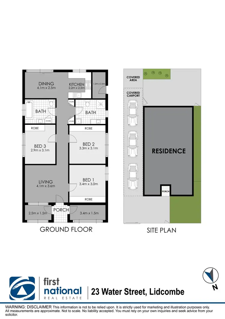 Floorplan of Homely house listing, 23 Water Street, Lidcombe NSW 2141