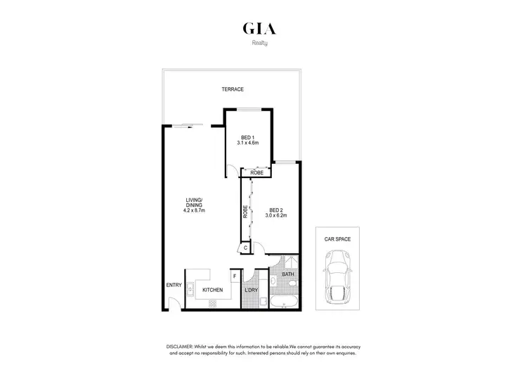 Floorplan of Homely unit listing, 5/84-88 CAMPBELL STREET, Liverpool NSW 2170