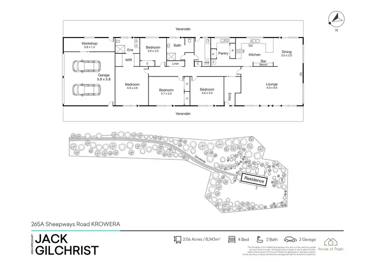 Floorplan of Homely house listing, 265A Sheepways Road, Krowera VIC 3945