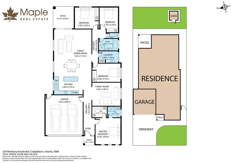 Floorplan of Homely house listing, 234 Newbury Boulevard, Craigieburn VIC 3064