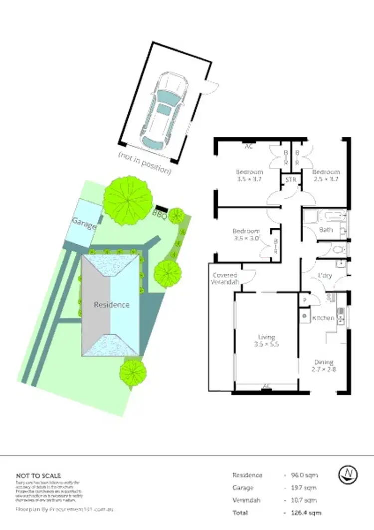 Floorplan of Homely house listing, 10 June Court, Keysborough VIC 3173